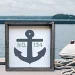 3001-06 Anchor with number