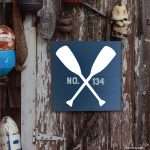 3010-06 Oars with number