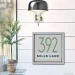 5058-08 House Number Modern