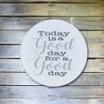 good day (17" round) +$22.00