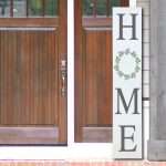5145-27 Home with wreath