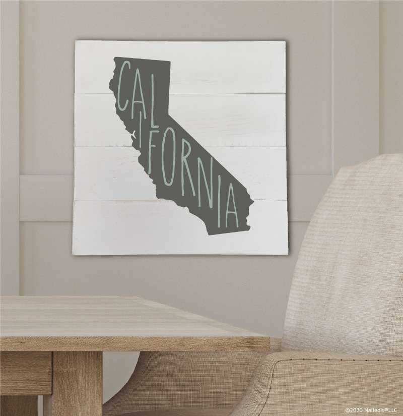 8041 California State w/ Words
