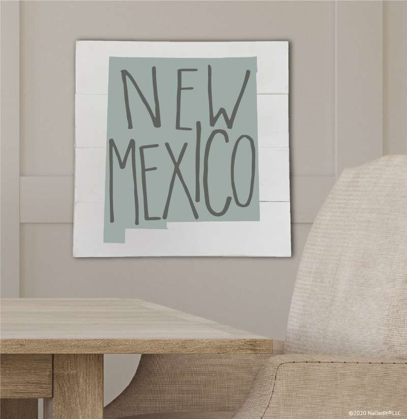 8301 New Mexico State w/ Words