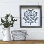 5163-08 Om Peacock Mandala