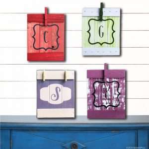 Youth Party - Mini Rustic Frame RSVP