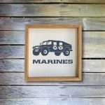 5225-08 Marines with Humvee