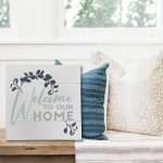 5344-08 Welcome to Our Home Eucalyptus