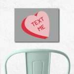 6083 Text Me Heart