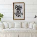 5005-08 Welcome Split Pineapple