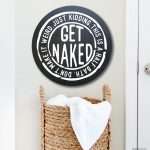 get naked (17" round) +$22.00