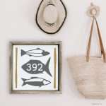 5498-08 Fish House Number