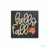Hello Fall