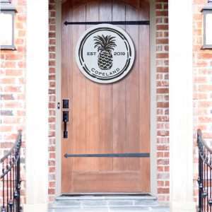 R5352C Pineapple Stamped Frame Year Name