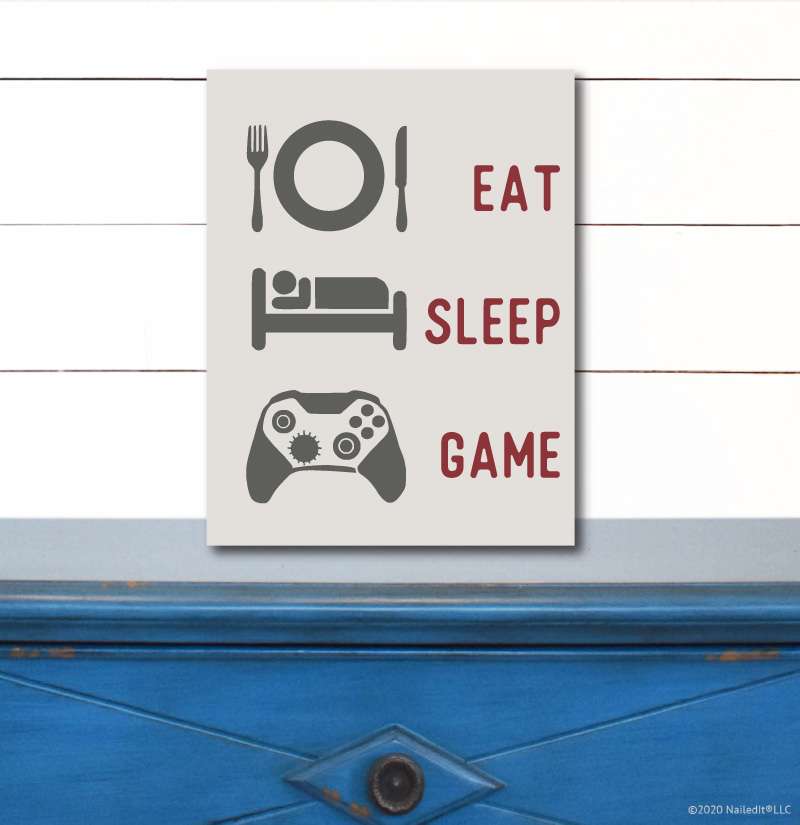 6123 Eat Sleep Game