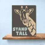 YP145-27 Stand Tall Giraffe