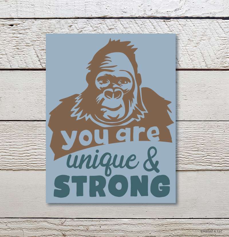 6137 You Are Unique and Strong